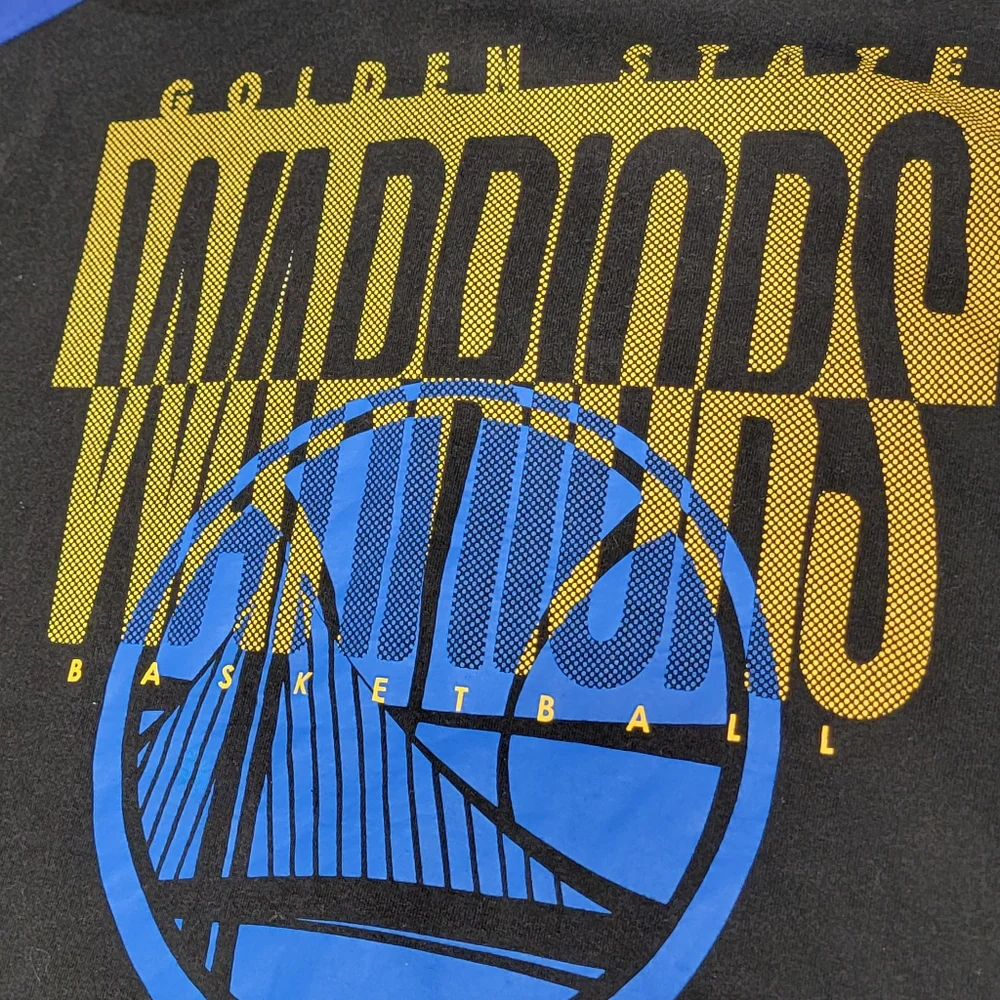 Official‎ NBA licensed Golden State Warriors Fill Zip Jacket Size L #395